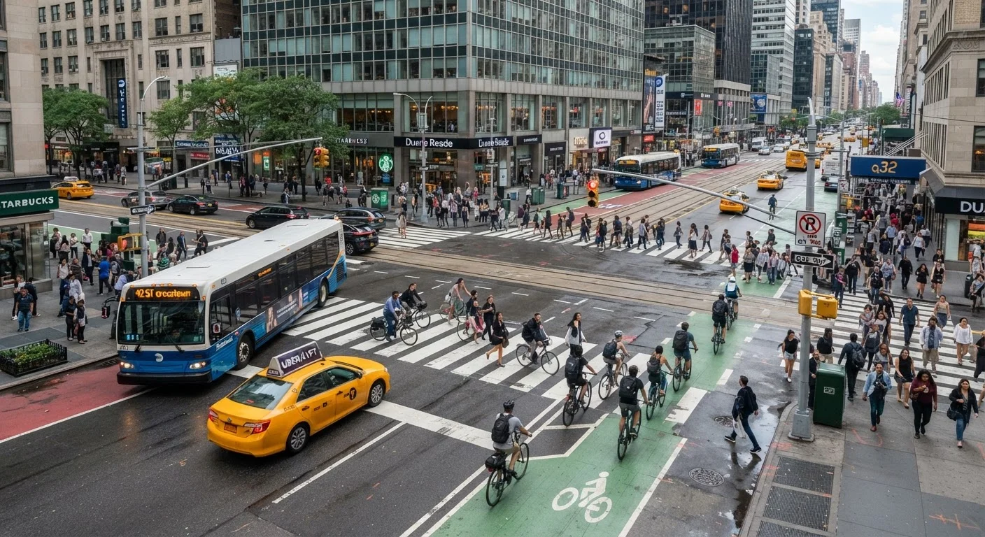 Beyond the Car: A Map of Modern Transportation Alternatives