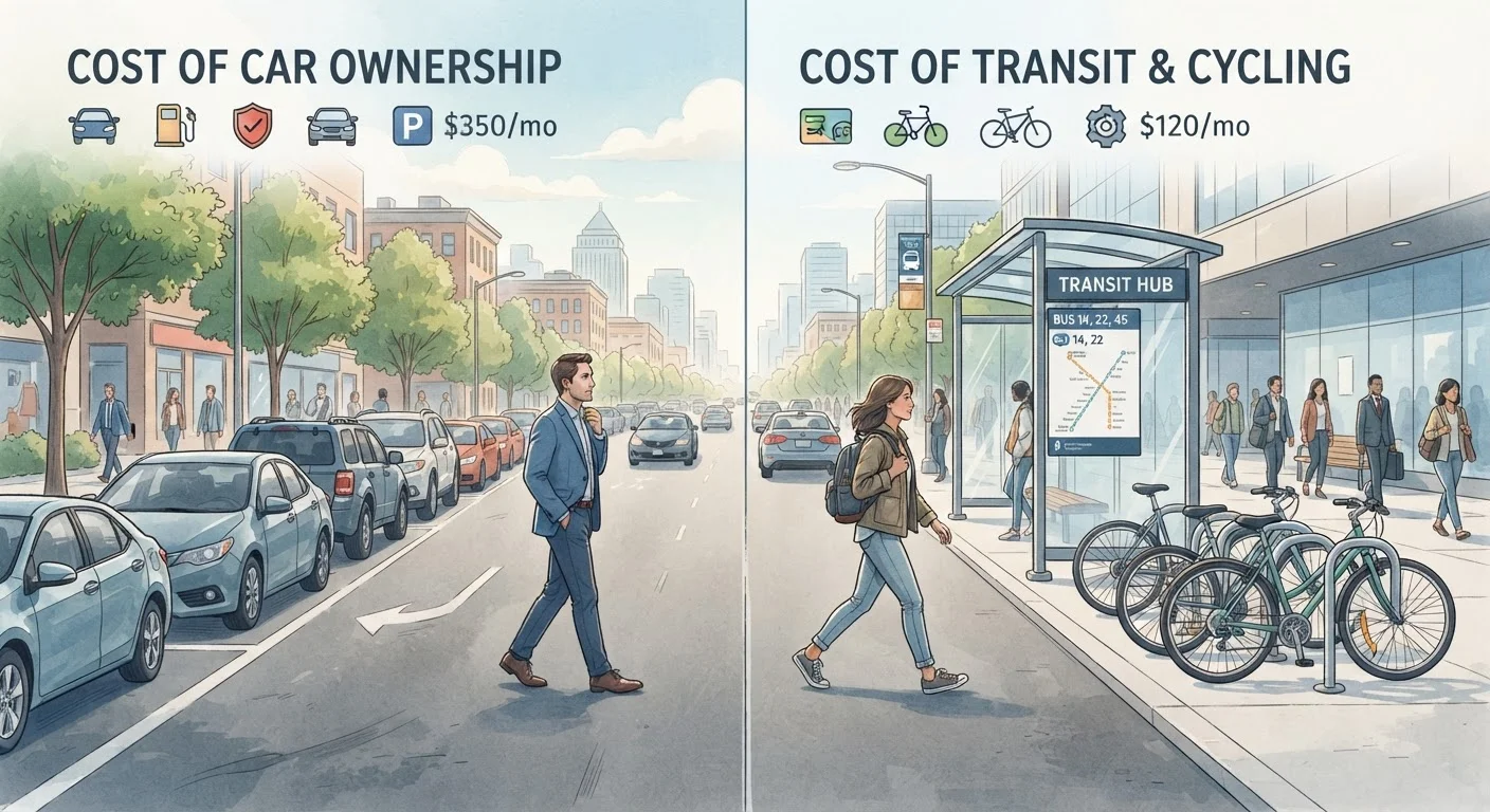 Car Ownership vs. Car-Free Living: What the Real Costs Look Like