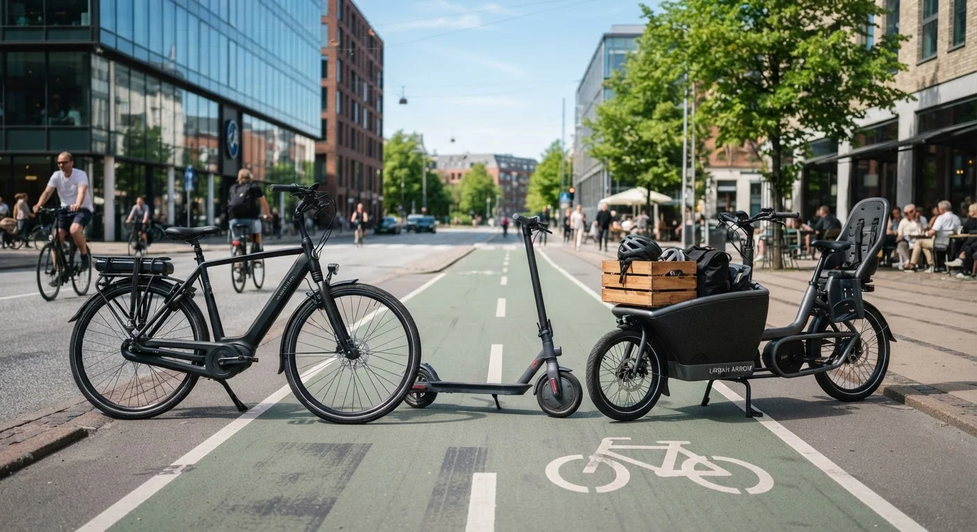 E-Bikes, Scooters, and Cargo Bikes: Which One Fits Your Commute?