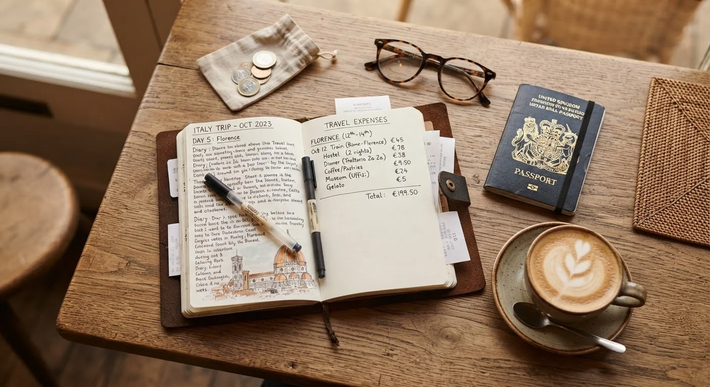 Keeping a Travel Spending Journal: Why It Works and How to Start One