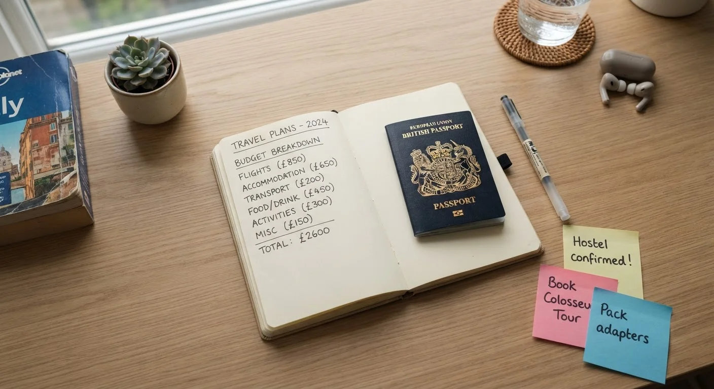 Pre-Trip Cost Categories Every Budget Planner Should Track
