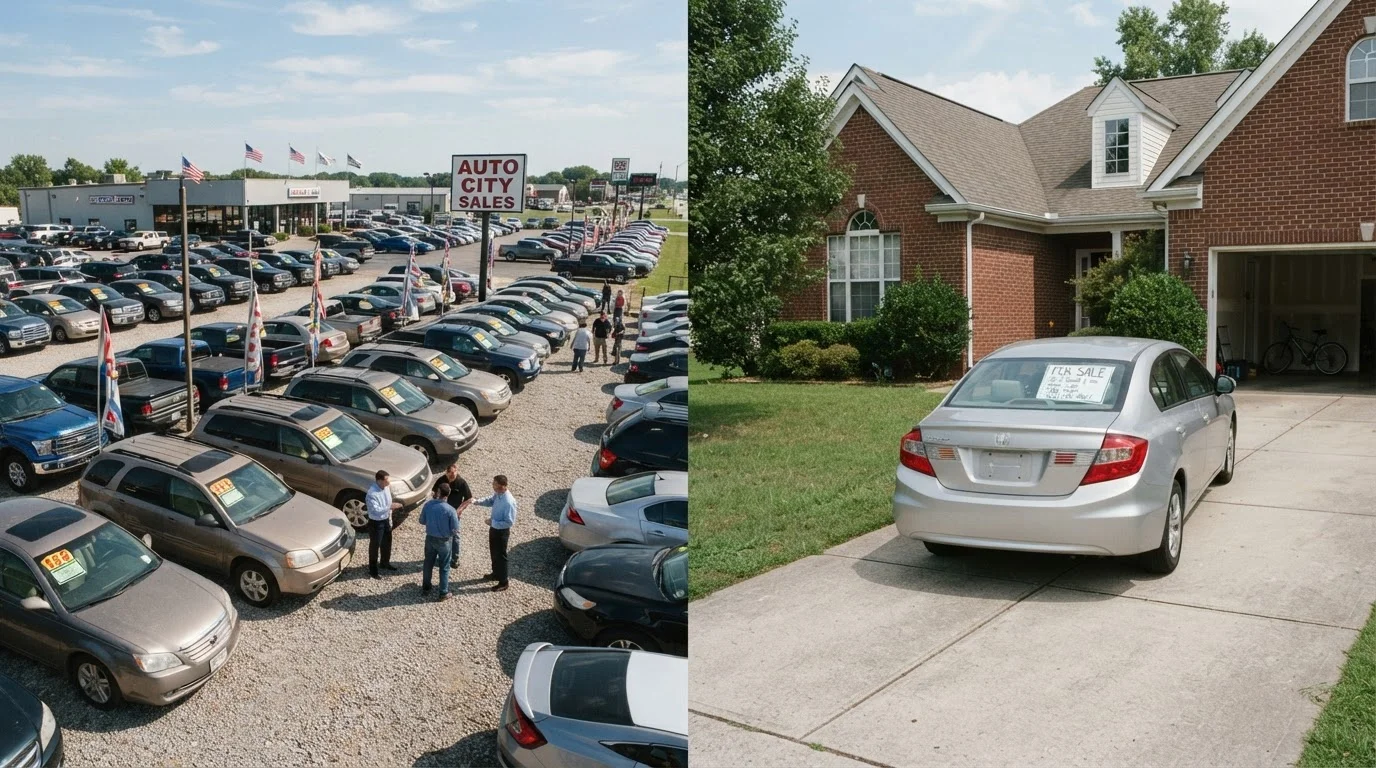 Private Seller vs. Dealership: Weighing the Trade-Offs