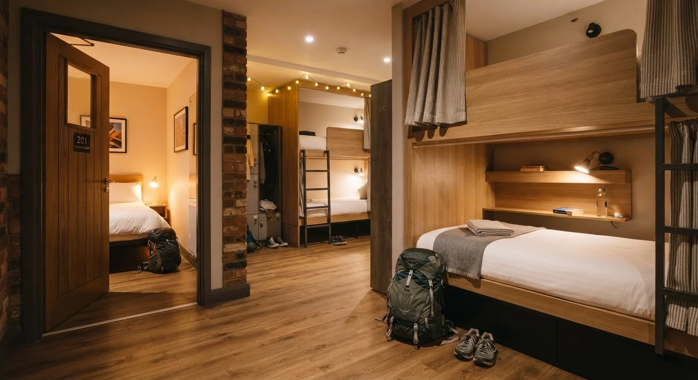 Shared Dorm vs. Private Room in a Hostel: Weighing Your Options