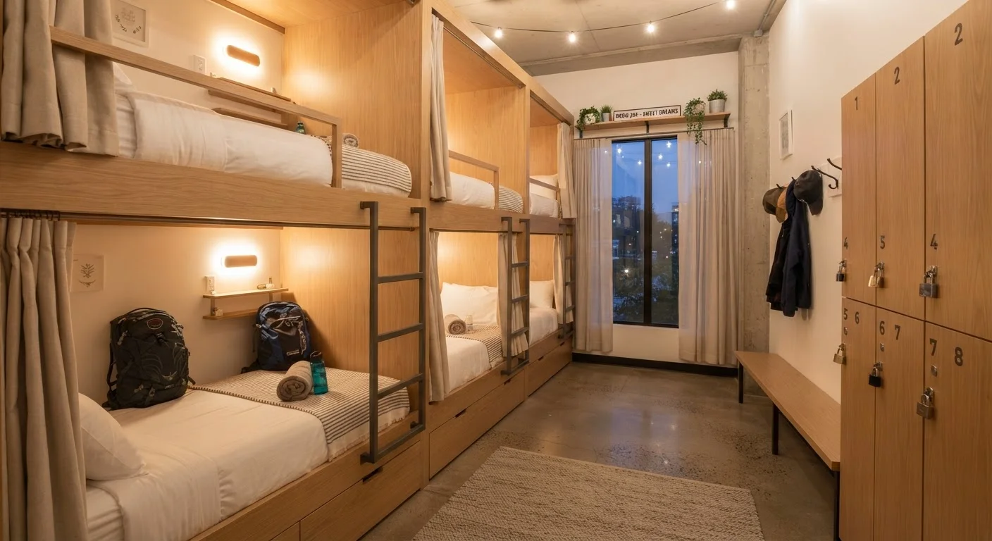 Staying in a Hostel for the First Time: A Room-by-Room Orientation