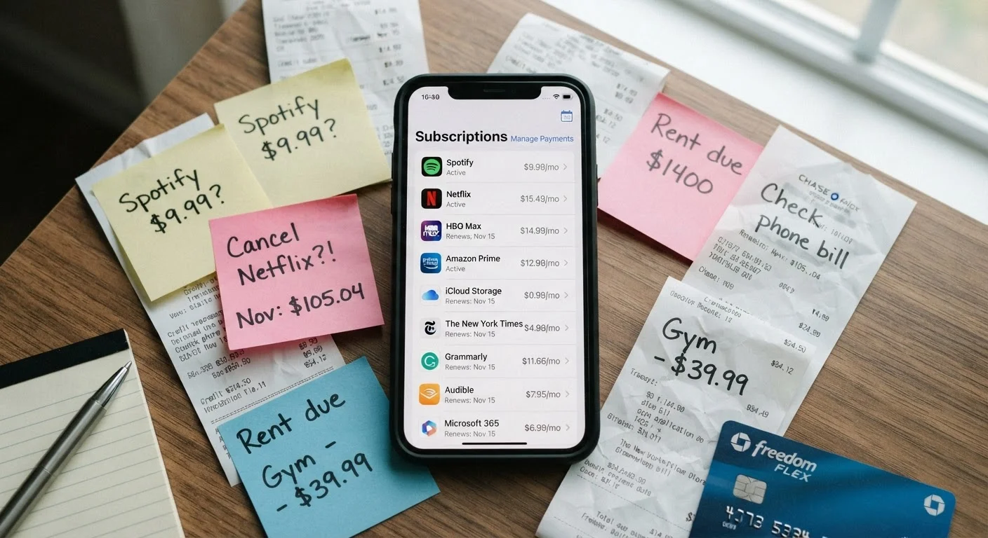 Subscription Creep and the Hidden Cost of 'Just a Few Dollars a Month'