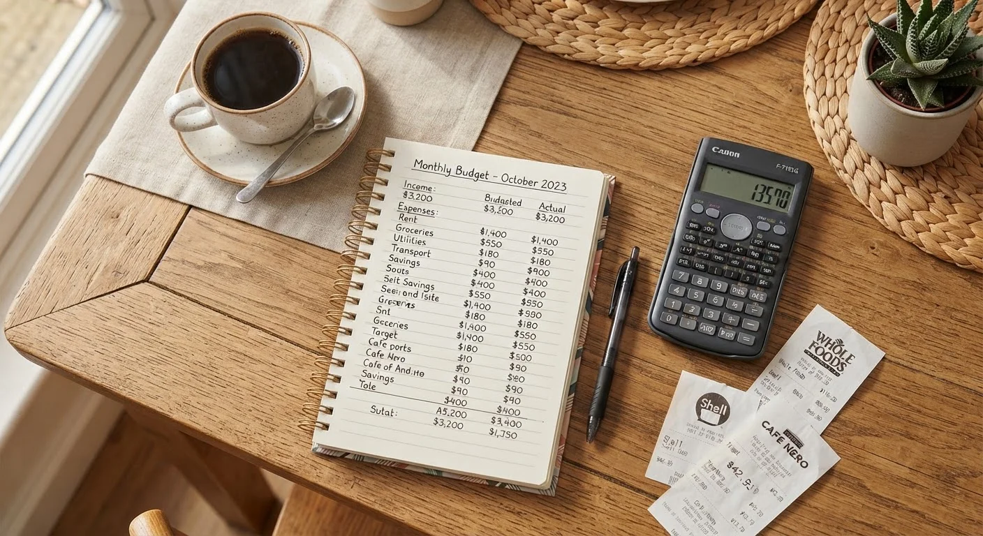 The Mechanics of a Household Budget: What the Numbers Actually Mean