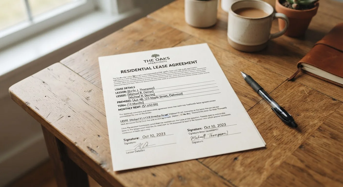 What a Lease Agreement Actually Says (And What to Watch For)